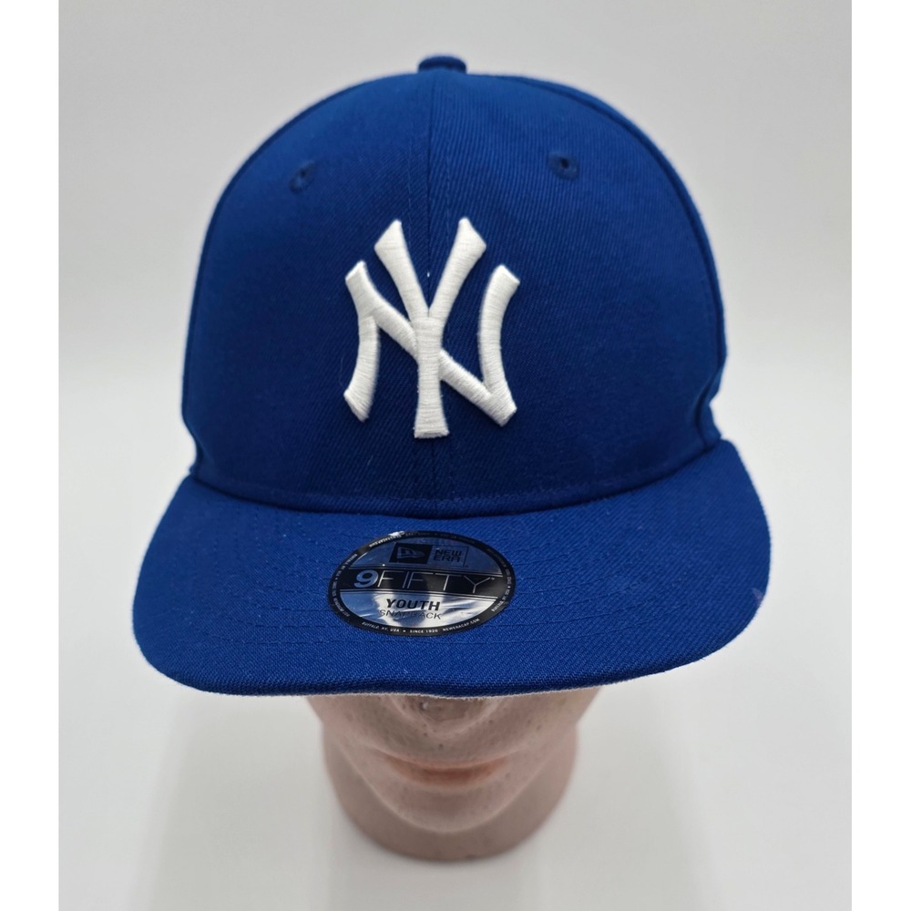New Era New York Yankees Youth 9FIFTY Snapback Hat Royal Blue MLB Baseball Cap